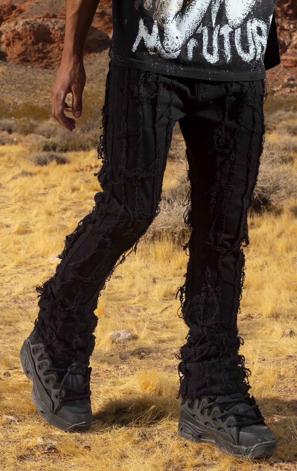 Vertical Frey Stack Jeans